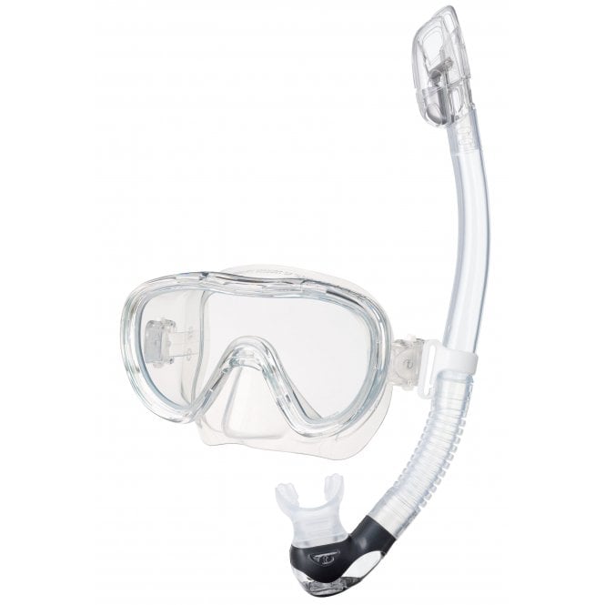 TUSA Kleio II Narrow Fit Dry Snorkel Set